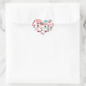 Happy Valentijn Grappige Schattigee Stickers Illus (Tas)