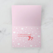 Happy Valentijn - LOVE - HEART Feestdagen Kaart (Binnen)