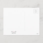 Happy-Valentijn-Paars-Heart-Swirls Feestdagenkaart (Achterkant)