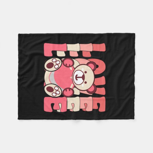 happy-valentijn-s-day fleece deken (Voorkant (Horizontaal))