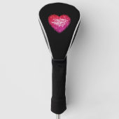 Happy Valentijn s Day Golfheadcover (Voorkant)