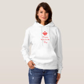 Happy Valentijn’s Hoodie Design – Perfect voor de  (Voorkant volledig)