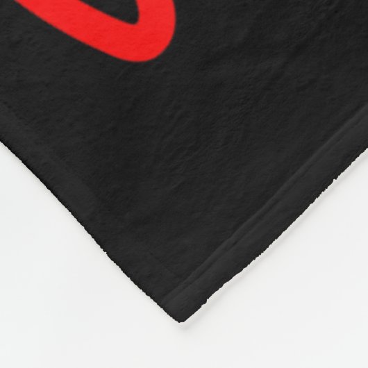 Happy Valentijn Squid Holding Heart Bylloons Lover Fleece Deken (Hoek)