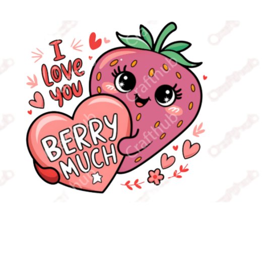 Happy valentijn Strawberry Love Mok