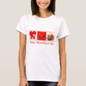 Happy Valentijnen Day T-Shirt (Voorkant)