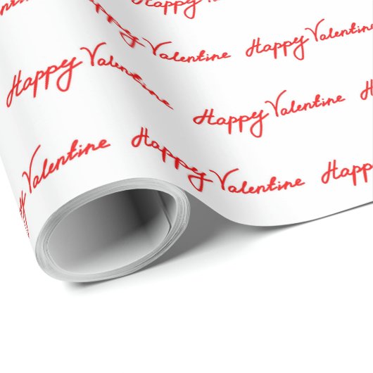 Happy Valentijns Cadeaupapier (Rol Hoek)