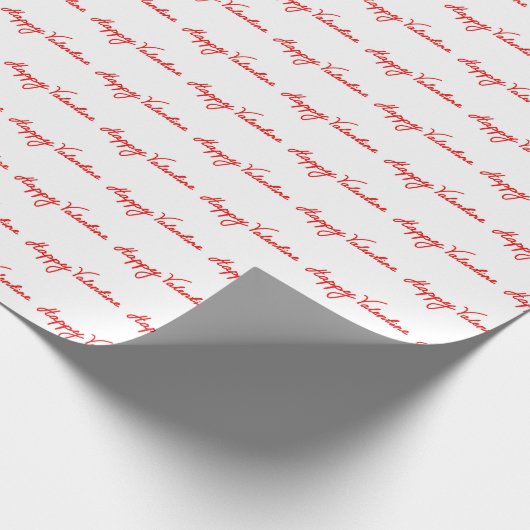 Happy Valentijns Cadeaupapier (Hoek)