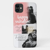 Happy Valentijns  Couple Photo Case-Mate iPhone Case (Achterkant)