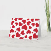 Happy Valentijns Day Folded Holiday Kaart (Achterkant)