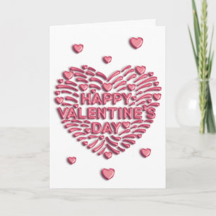 HAPPY VALENTIJN'S DAY / Gevouwen Valentijns Kaart
