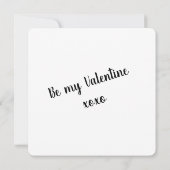 Happy Valentijn's Day Love Notitiekaartje (Achterkant)