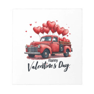 Happy Valentijn's Day Matching Couples Outfit Notitieblok