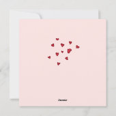 Happy Valentijn's Day My Love Feestdagenkaart (Achterkant)