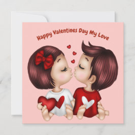 Happy Valentijn's Day My Love Feestdagenkaart
