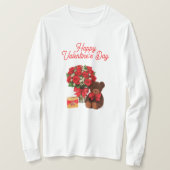 Happy Valentijn's Day T-shirt (Design voorkant)