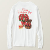 Happy Valentijn's Day T-shirt (Design achterkant)