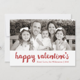 Happy Valentijns | Fotokaart Valentijnsdag Feestdagenkaart