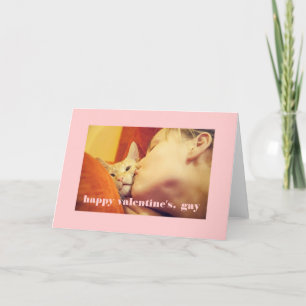 Happy valentijns, gay feestdagen kaart