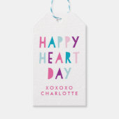 Happy Valentijns Gift Label 2 Cadeaulabel (Voorkant)