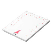 Happy Valentijns Gnome Notitieblok (Linkerzijde)