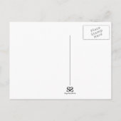 "Happy Valentijns' hart geschreven in zand Feestdagenkaart (Achterkant)