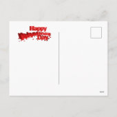 Happy Valentijns' hond en kat Feestdagenkaart (Achterkant)