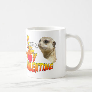 Happy Valentijns Meerkat BFF Coffee Mok