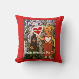 Happy Valentijns Pillow Kussen