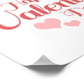 HAPPY VALENTIJNS POSTER (Hoek)