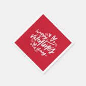 Happy Valentijns Servet (Hoek)