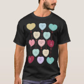 Happy Valentijns, Snoep hartkamer T-shirt (Voorkant)