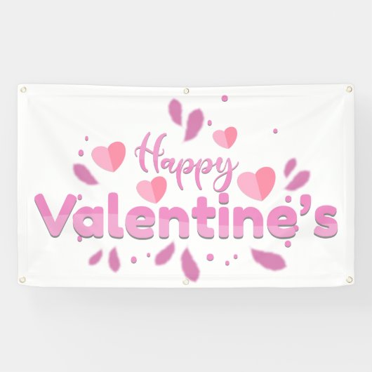 HAPPY VALENTIJNS SPANDOEK (Horizontaal)