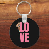 Happy Valentijnsdag 2023 Funny Afbeeldingen Cute Sleutelhanger (Voorkant)