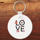 Happy Valentijnsdag 2023 - Funny Love Afbeeldingen Sleutelhanger (Voorkant)