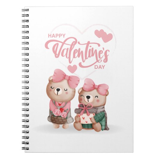 Happy Valentijnsdag 2023 - Love Afbeeldingen Funny Notitieboek (Voorkant)