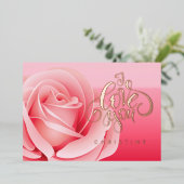 Happy Valentijnsdag, aangepaste naam Folie Kaart (Staand Voorkant)