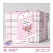 Happy Valentijnsdag  bericht Cadeaulabel