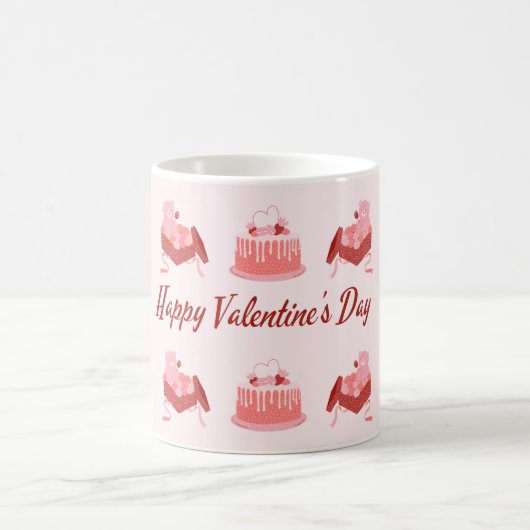 Happy Valentijnsdag Cake Mok (Center)