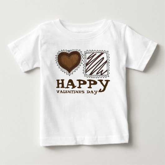 Happy Valentijnsdag Chocolate Snoep Bon Bons (Voorkant)