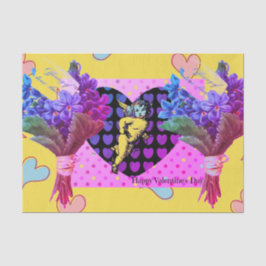 HAPPY Valentijnsdag COLLAGE Tissue Paper Tissuepapier