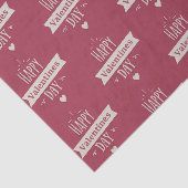  Happy Valentijnsdag Elegantie Tissuepapier (Detail)