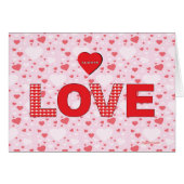 Happy Valentijnsdag feestdag houdt altijd van hart (Voorkant Horizontaal)