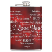 Happy Valentijnsdag fles Heupfles (Voorkant)