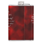 Happy Valentijnsdag fles Heupfles (Achterkant)