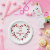 Happy Valentijnsdag harten woede | Bord papier (Feest)