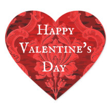 Happy Valentijnsdag  hartsticker