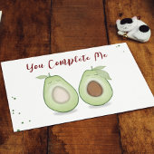 Happy Valentijnsdag is grappig, eenvoudige Avocado Kaart