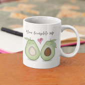 Happy Valentijnsdag is grappig, eenvoudige Avocado Koffiemok