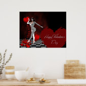 Happy Valentijnsdag - Jester Fantasy Print (Keuken)