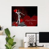 Happy Valentijnsdag - Jester Fantasy Print (Thuiskantoor)